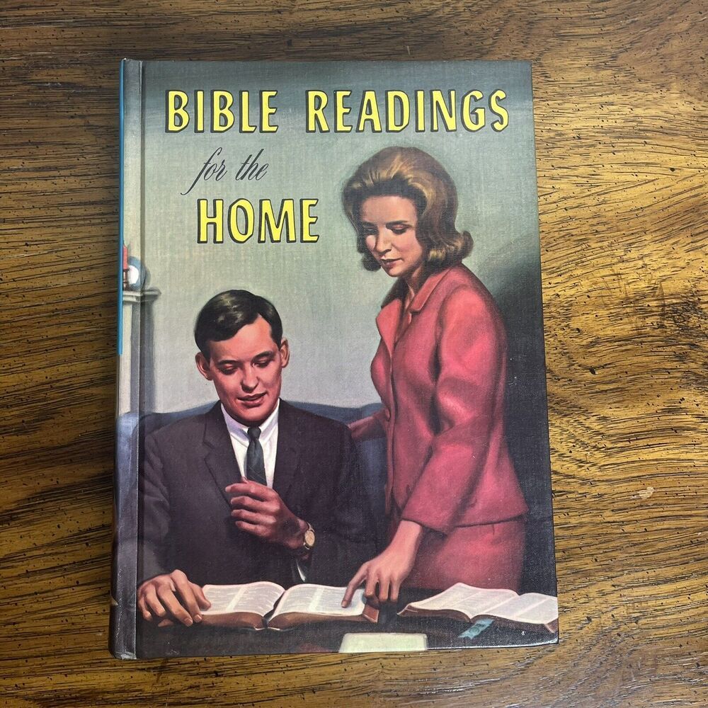 Bible Readings for the Home Hardcover 1967 Illustrated Pacific Press Pub